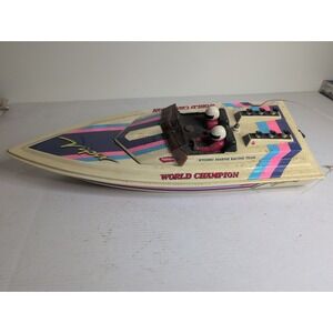 Vintage Kyosho RC Speed Boat World Champion Viper 80's 90's No Remote Untested